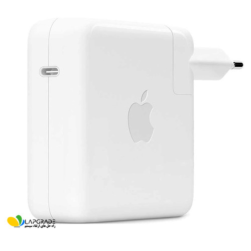 شارژر ۸۷ وات USB-C جایگزین مدل A1719 اپل - نمای جلو سوکت تایپ سی