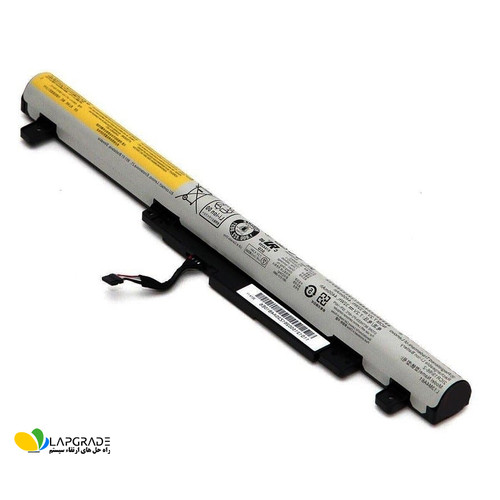 نمای نزدیک باتری Lenovo L13M4E61 چهار سلولی با ظرفیت 4400 میلی آمپر ساعت