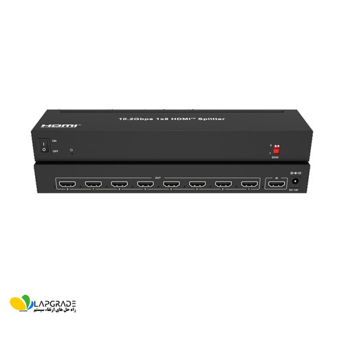 اسپلیتر 8 پورت HDMI فرانت ورژن 1.4b با قابلیت EDID مدل FN-V138